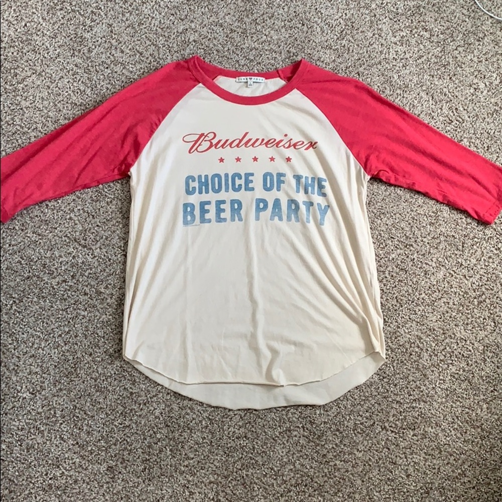 Junk Food Clothing Budweiser Tee - Size L